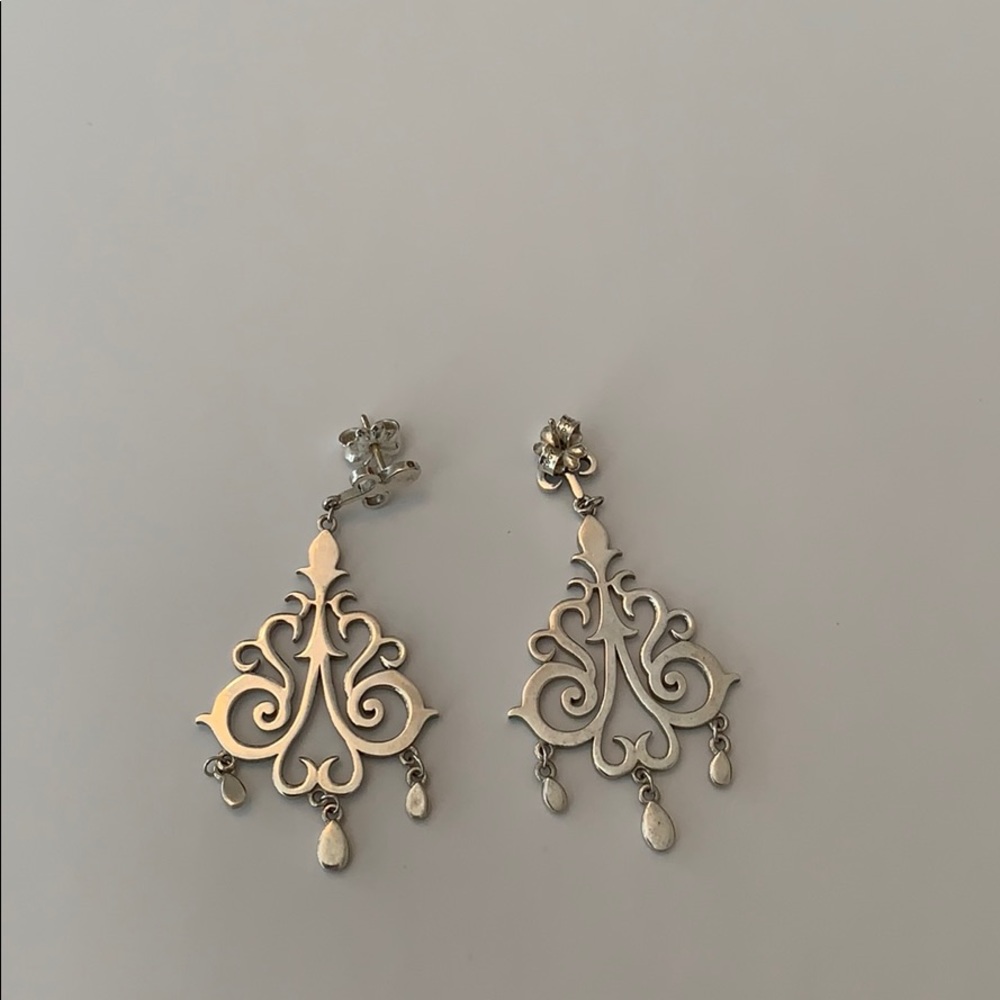 Tiffany and Co Silver Chandelier Earrings